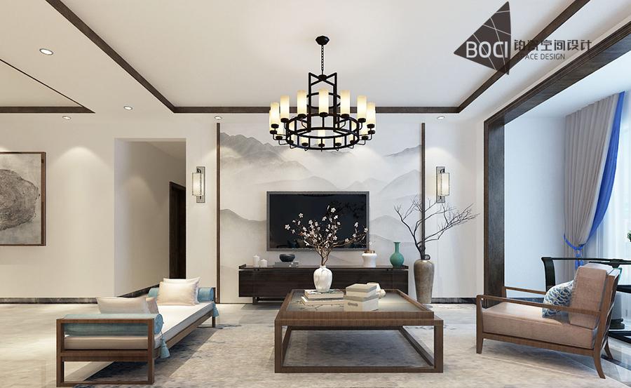 富力城149平米中式風格